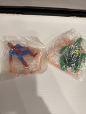 1994 McDonald's Spider-Man Happy Meal Toy Set - Spider-Man Scorpion NIP