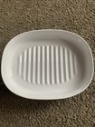 Vintage Corning Ware MC-4-B French White Oval Roaster Pan 12”x9”x2” USA No Lid — photo 2