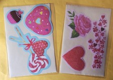 St Valentine's Day Window Clings. Lot Of 2