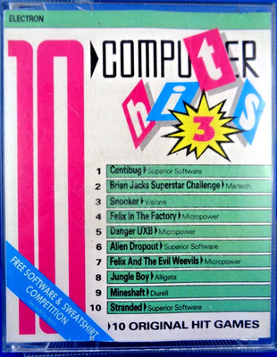 ACORN ELECTRON -- 10 COMPUTER HITS 3 (BEAU-JOLLY)