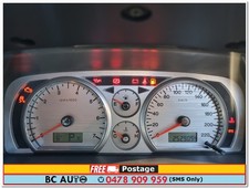 Ford BF Fairlane Ghia LTD Instrument Cluster Speedo Silver Chrome Falcon 2005 BA