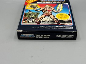 Masters of the Universe Power He-Man Intellivision CIB Complete W/ Overlays