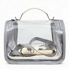Mesh Pet Carrier Backpack Ventilated Carrier Backpack Rigid Base