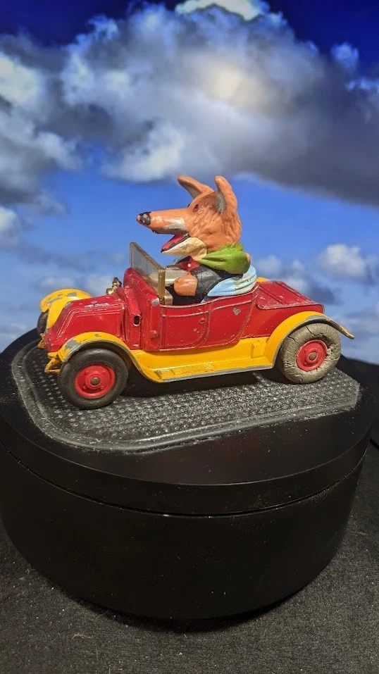 Corgi Comics - La Voiture De Basil Brush - Miniature Métal Vintage - Fabriqué UK