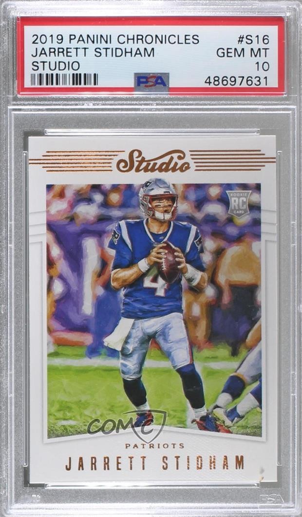 Jarrett Stidham Panini Chronicles Studio #S16 Base