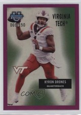 2024 Bowman U Chrome 1955 Football Fuchsia Refractor 69/150 Kyron Drones 0y2q