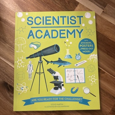 Scientist Academy by Steve Martin (2018, Trade Paperback)