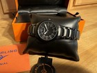 Stuhrling Original Women's Quartz Black Stainless Steel Dial Watch New NIB — photo 6
