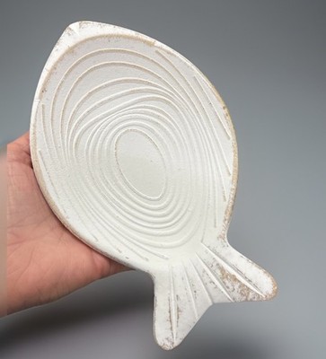 IH Casa Decor*Whitewash* Wood*Fish Trinket Tray*Bowl*8x5*NEW