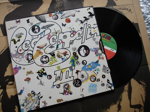 Led Zeppelin ~ Led Zeppelin III ~ Japanese  LP  w/HTF Poster  Atlantic P-10106A