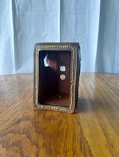 Vintage 1940s Kodak Reflex Field Hard Case - Leather - Made in USA