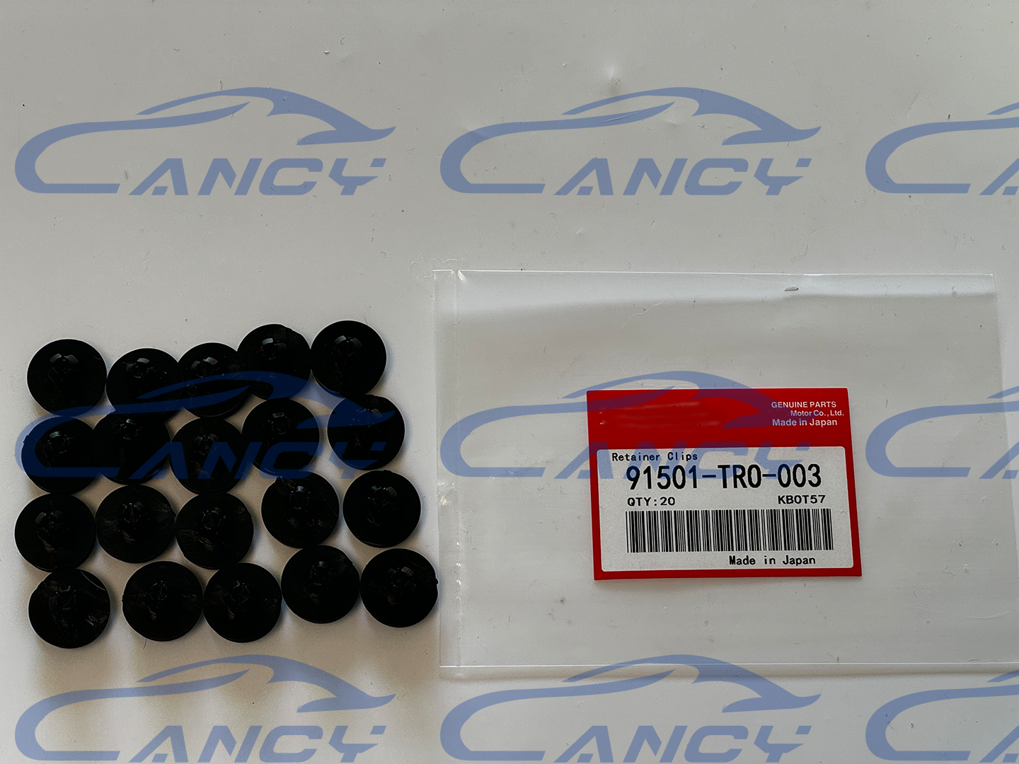 20PCS 91501-TRO-003 OEM Fender Push Type Retainer Clips for Honda Acura