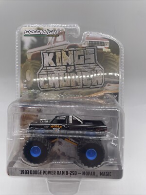 GREEN LIGHT KINGS OF CRUNCH 1983 DODGE POWER RAM D-250 MOPAR MAGIC WALMART CHASE
