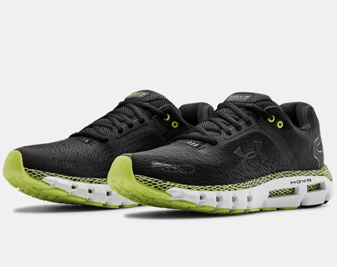 Under Armour Men s UA HOVR Infinite 2 Running Shoes Black Green