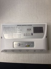 Portable Generator System Kit LED Light 12V USB Port Solar Charging 110-220V