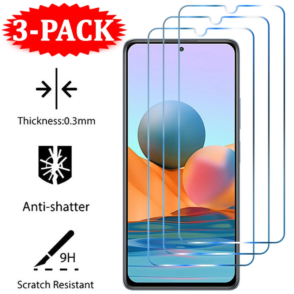 For Xiaomi 14T 13T Redmi Note 14 13 12 11 Pro Tempered Glass Screen Protector - Image 2 of 4