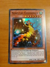 Yu-Gi-Oh Nebeltal-Goldadler Shadows of Valhallah SHVA Super Rare Boosterfrisch