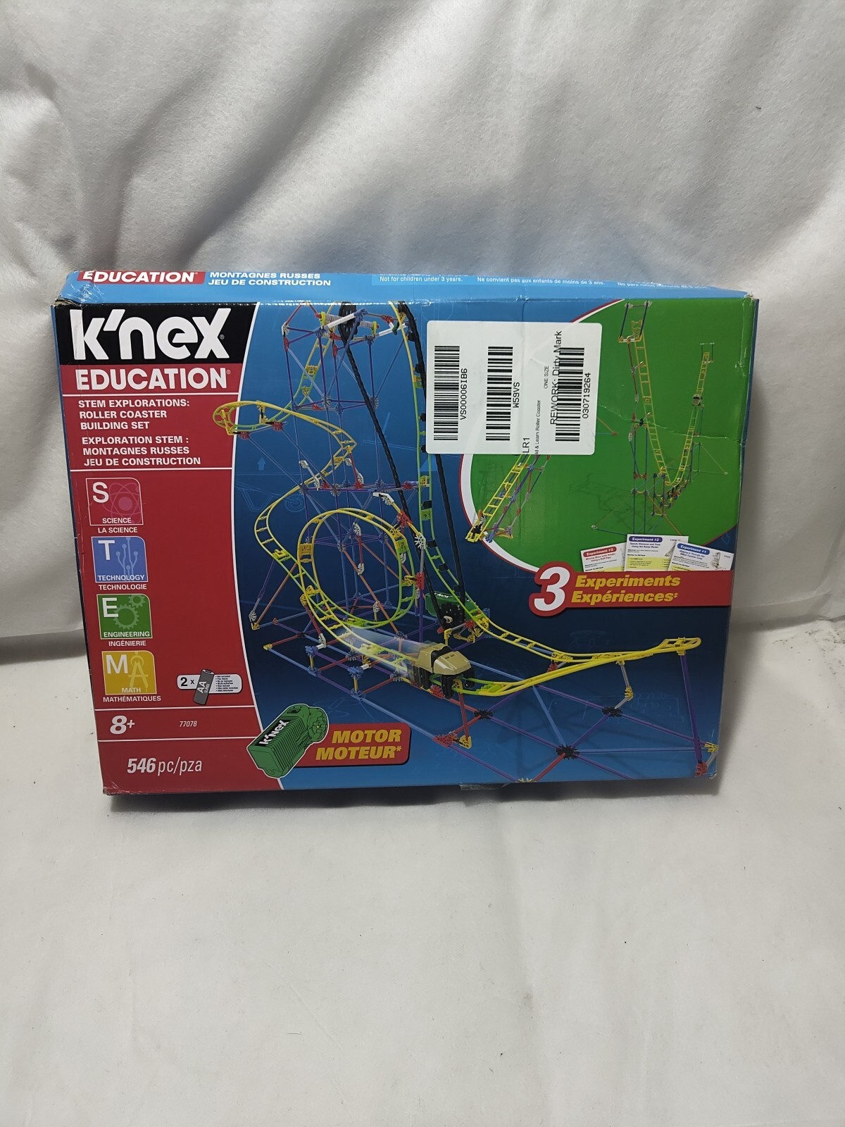 KNEX Education STEM Explorations Roller Coaster Building Set for Ages 8 Constr