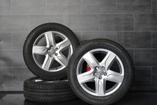 Original Audi A6 4G Allroad Alufelgen 18" Felgen Dunlop Winterräder 235 55 r18 !