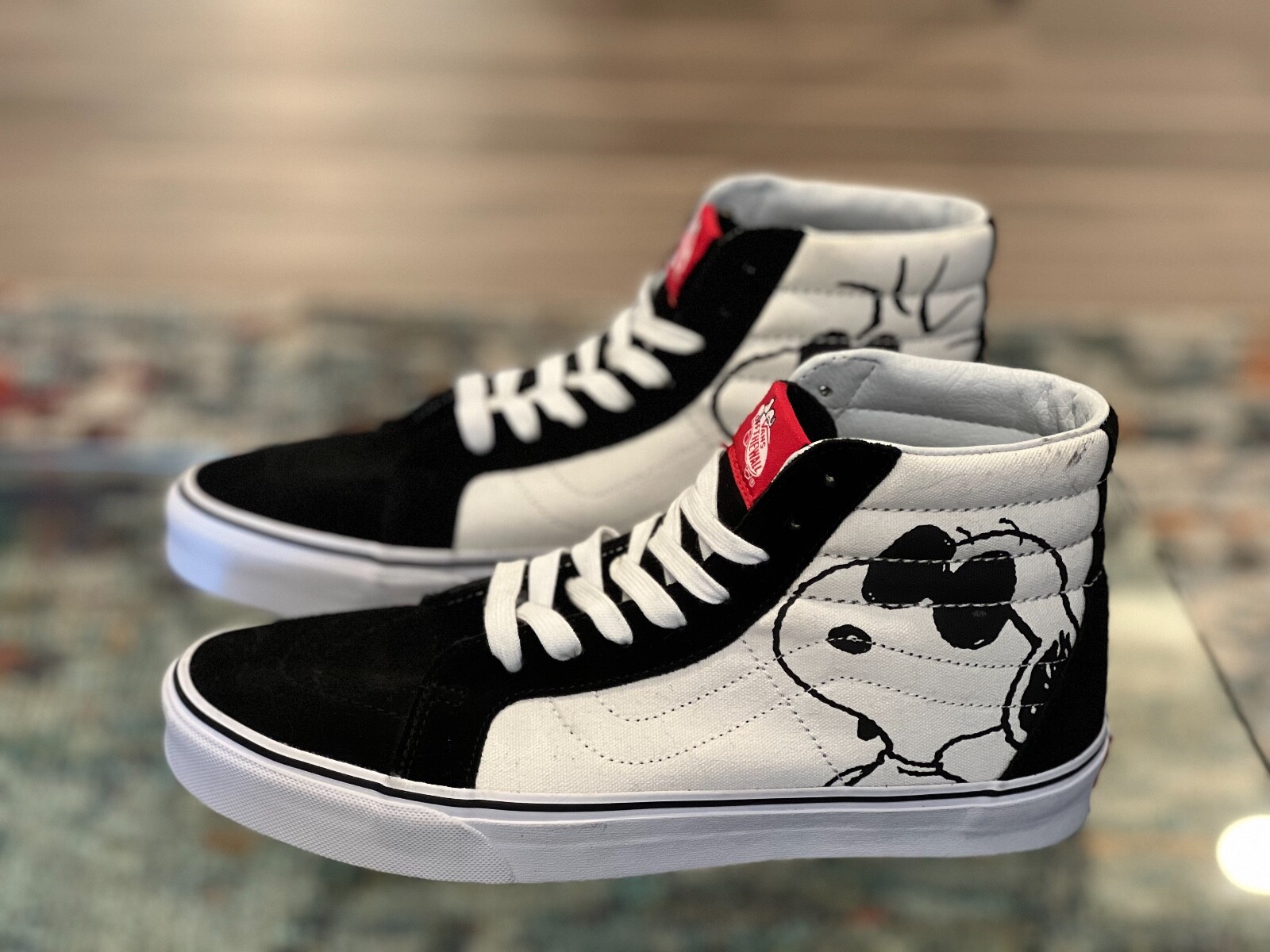 Size 10.5 - VANS Sk8-Hi Reissue x Peanuts Joe Cool 2017 image 9