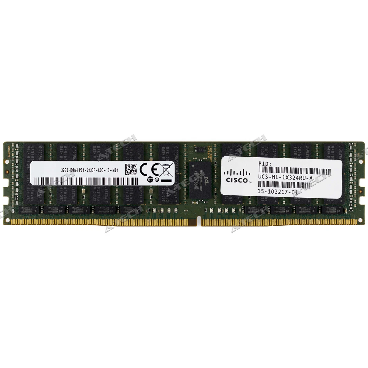 PC4-17000 (DDR4-2133) Bus Speed Computer RAM 32 GB Total Capacity