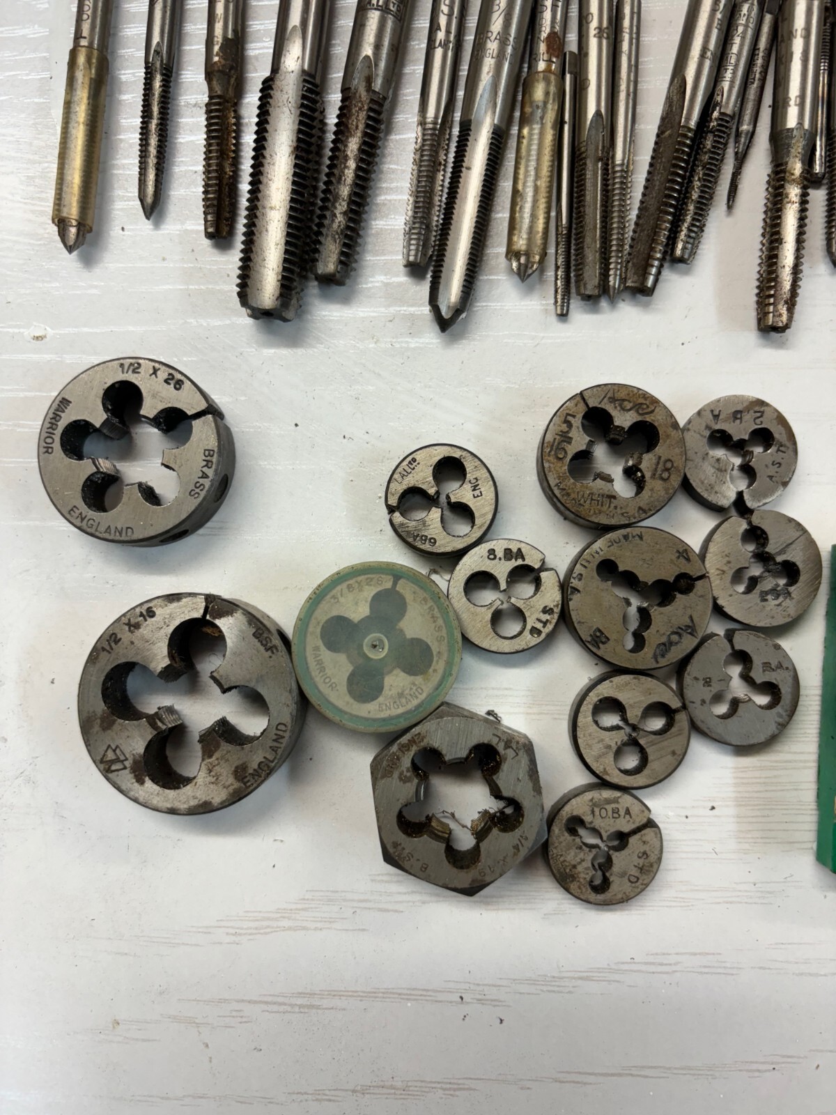 antique taps and dies. BA/BSF/WHITWORTH Picture 8 of 8