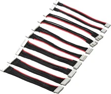 10pcs 2S 3S 4S 5S 6S JST-XH 2S-6S Balance Extension Cable Male to Female Lipo 