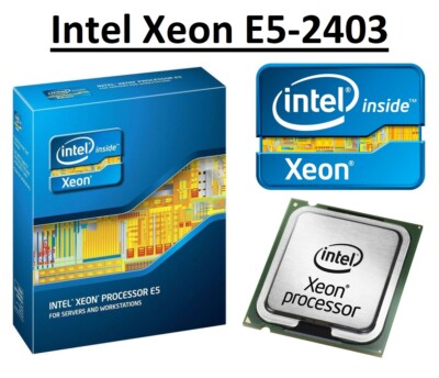 Intel Xeon E5-2403 SR0LS 1,80GHz, 10MB Cache, 4 Core, Sockel LGA1356, 80W CPU