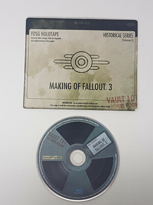 Making of Fallout 3 Vault-Tec DVD   Bethesda