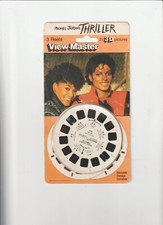 Michael Jackson's Thriller View-Master 3 Reels 21 3-D Pictures SEALED