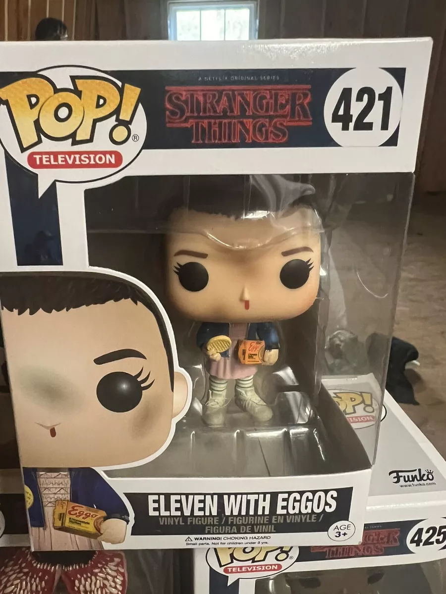 Funko Pop TV Stranger Things Eleven w Eggos #421 Season 1 Retired