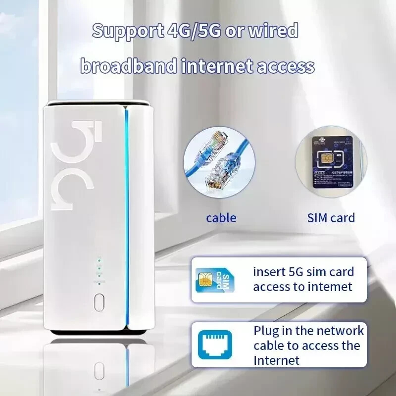 🚀ULTRAFAST 5G INTERNET WIFI ROUTER – 📡📶 PLUG & PLAY WITH ANY SIM! 🚀 UK ...