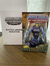 MOTU Classics Battle Armor Skeletor Masters of the Universe w Mailer Mattel New