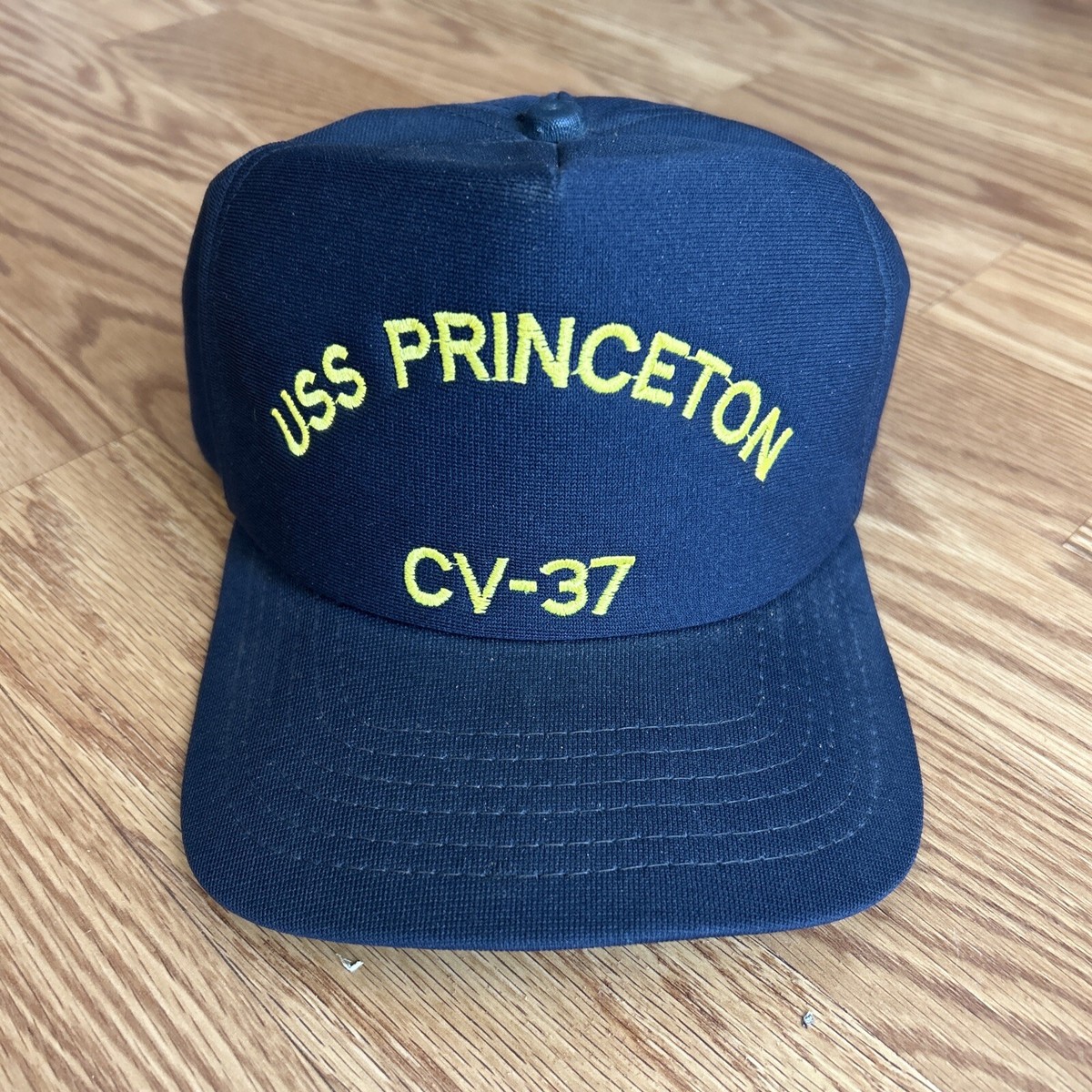 USS Princeton CV-37 Navy Hat U.S Military Vintage Made USA NEW ERA