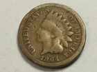 1864  Indian Head Cent  Good   SN876