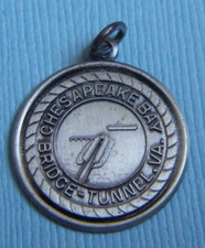 Vintage Chesapeake Bay Bridge-Tunnel Virginia sterling charm