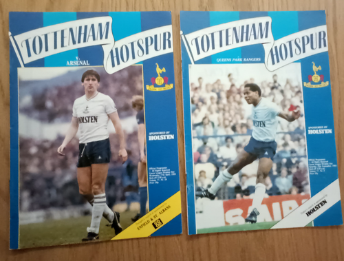 Tottenham Hotspur 1984/85 Selection of Home League Programmes from menu - Picture 1 of 3