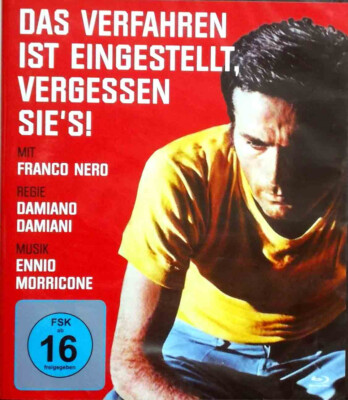 Das Verfahren ist eingestellt: Vergessen Sie´s (1971, Damiani,Morricone, Blu-Ray