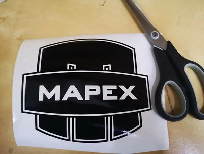 Mapex Drum Logo Decal/Sticker Choice Of Colours