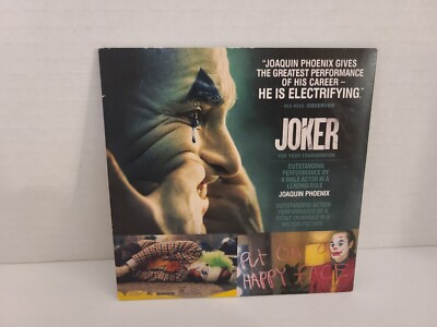 JOKER Joaquin Phoenix (2019) Promo DVD | eBay