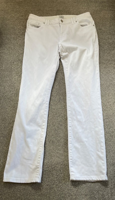 Tom Tailor White Alexa Slim Women's Jeans  W32 L32 Lovely Condition Summer