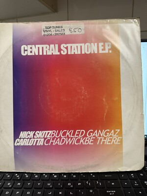 Nick Skitz Carlotta Chadwick  Central StatION WIGAN PIER CLASSIC DONK RECORD 12''