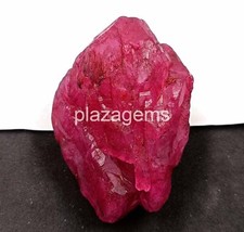 DYED African Red Ruby Raw Dyed 770 Carat Certified Uncut Rough Gemstone 4JUM