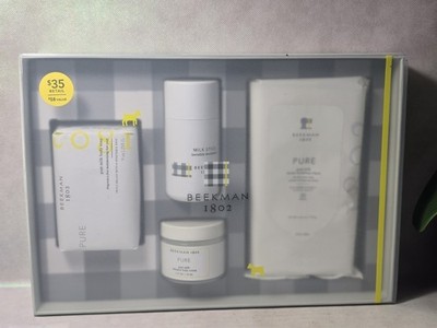 Beekman 1802 Pure Goat Milk 4-Piece Bodycare Gift Set - Brand New - Authentic