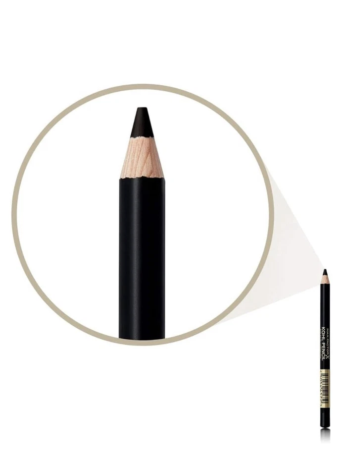 Paquete de 3 lápices Kohl obra maestra Max Factor - negros (1,2 gm) Foto 2 de 4