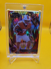 2024 Panini Select - Club Level Bucky Irving #239 Red & Yellow Shock Prizm (RC)