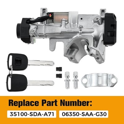 Ignition Switch Lock Cylinder with 2 Keys For Honda Civic 2006-2011