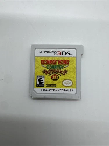 Donkey Kong Country Returns 3D Nintendo 3DS