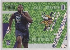 2017 Panini Unparalleled Class of Rookie Lime Green /499 Jaleel Johnson #276 0q3