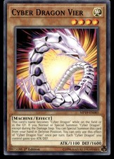 Cyber Dragon Vier 2019 Gold Sarcophagus Tin Mega Pack MP19-EN085 MP YuGiOh TCG |